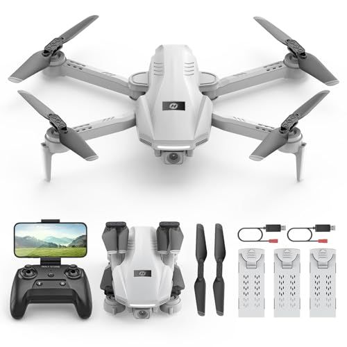 Holy Stone ドローン 100g未満 申請不要 小型 1080Pカメラ 子供向け バッテリー3個 33分飛行時間 折り畳み 室内 高速旋回モード サークルモード 高度維持 2.4GHz モード1/2自由転換可 誕生日プレゼント 国内認証済み HS130