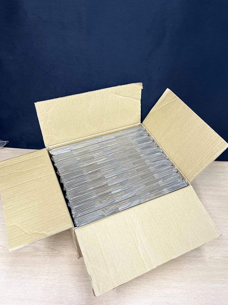 【未開封品】 ヤマニパッケージ お好みBOX8ハーフ 組立式 10枚入×10袋（100枚入） EE-527 ★