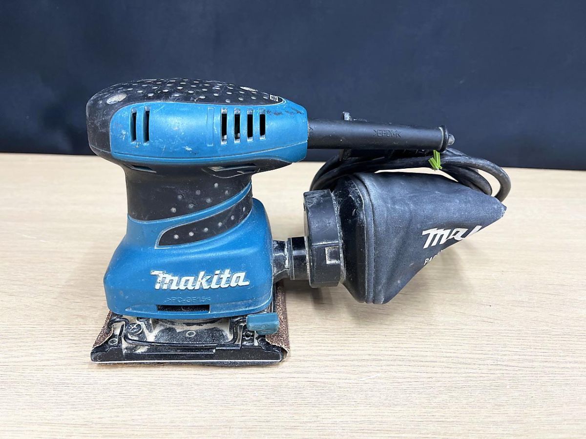 【現状品】 makita マキタ 防じんミニサンダ 電動工具 BO4555 ★