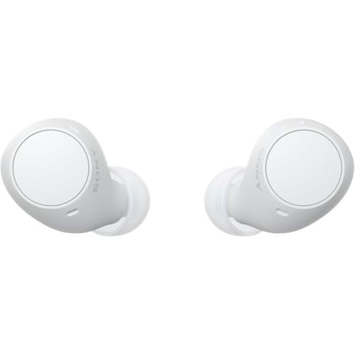 ソニー(SONY) 完全ワイヤレスイヤホン WF-C510 / 軽量小型4.6g / 高精度通話品質/外音取り込み対応/マルチポイント対応 / IPX4防滴性能 / ホワイト/WF-C510 WC