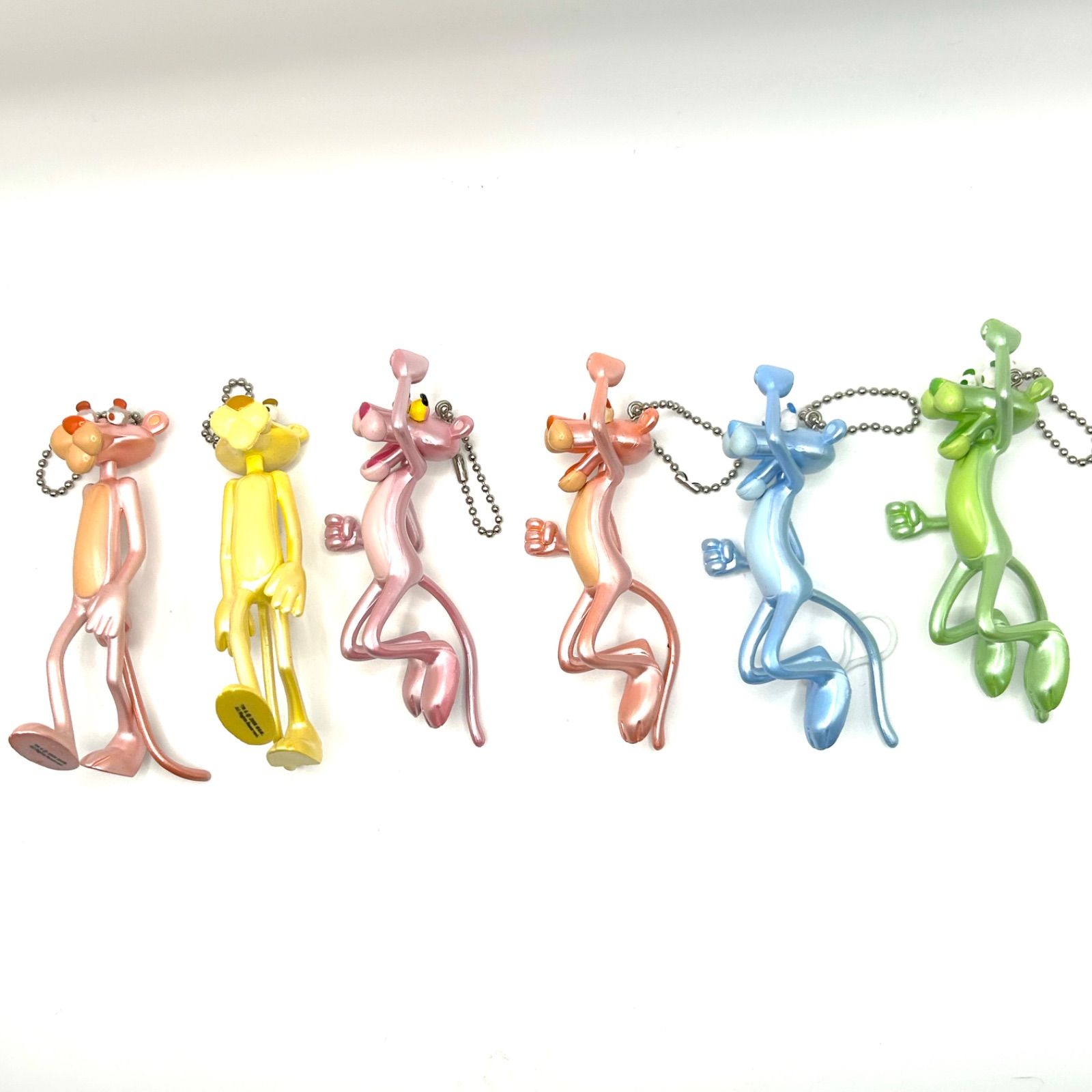 『ピンクパンサーキーホルダー』パールカラー全6種