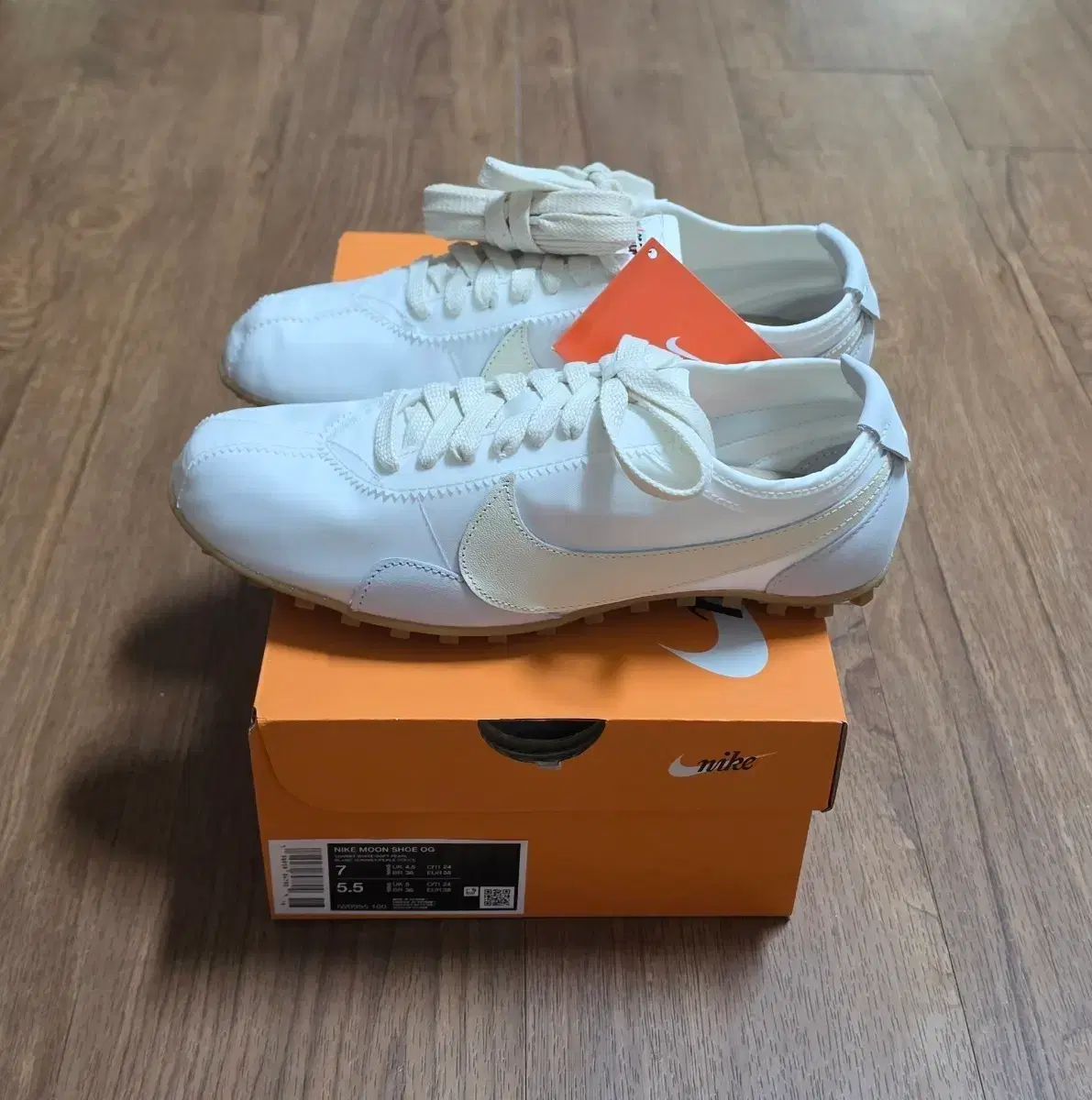 W240 NIKE ムーン シュー OG サミット 白 검 ライト ブラウン