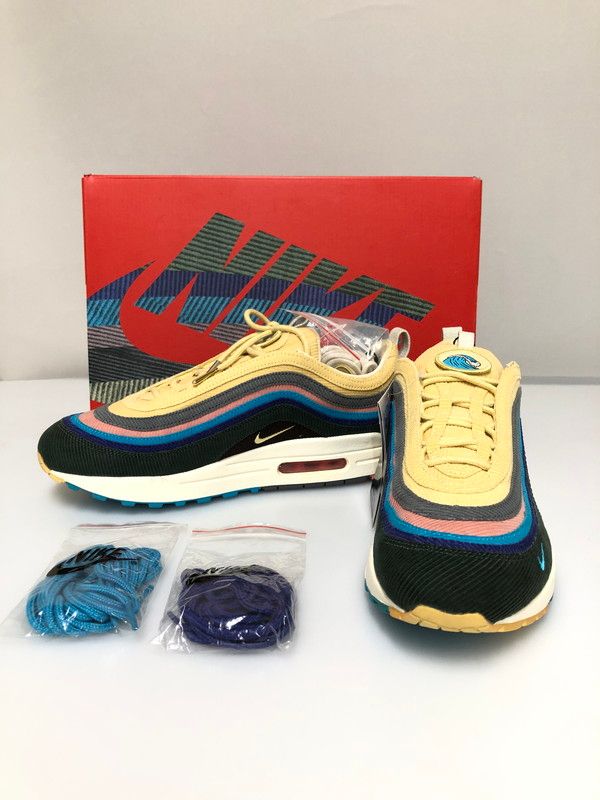 【未使用品】 SEAN WOTHERSPOON ショーン・ウェザースプーン ×NIKE ナイキ AJ4219-400 AIR MAX 1 97 SW 靴 シューズ スニーカー 【160-260508-AS-94-min】