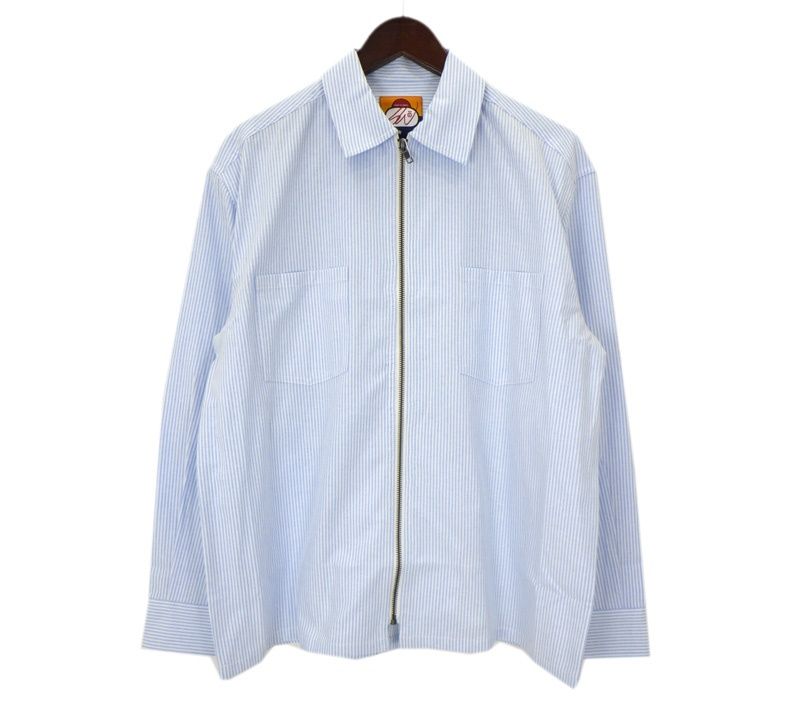 エスダブリュージェーピー SWJP 26SS 【 OXFORD ZIP SHIRT SW 26SS 5 】 オックスフォード ジップ シャツ 49763