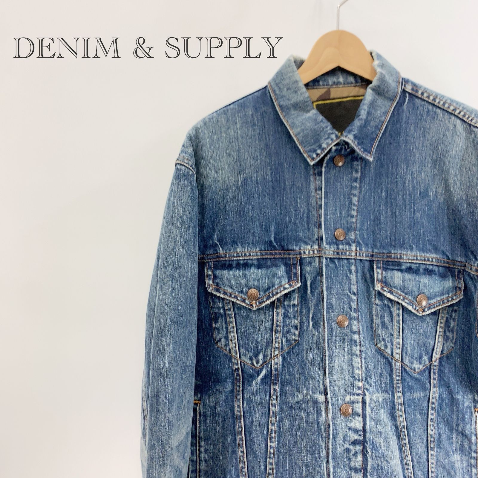 Denim & Supply Ralph Lauren デニムジャケット Gジャン キルティング