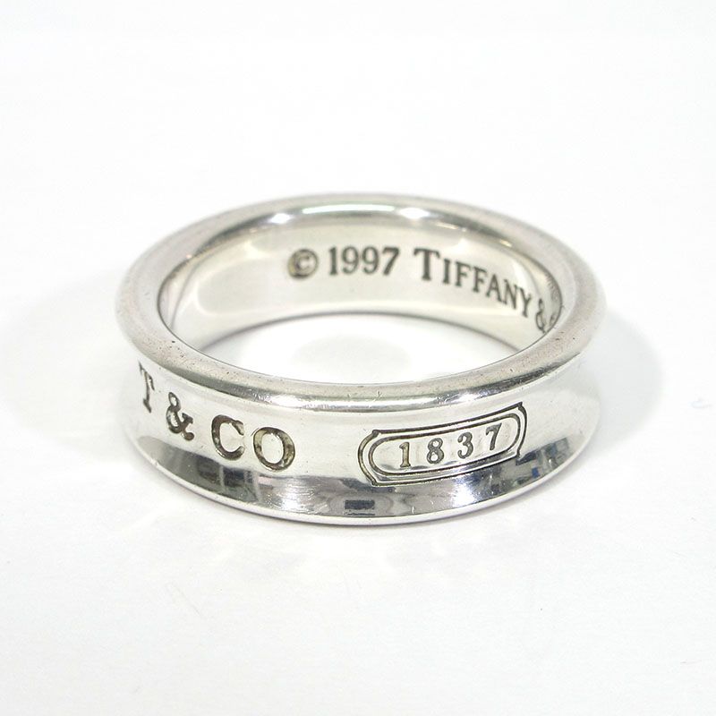 【三重本店】 中古 Tiffany&co | ティファニー 1837 シルバーリング / 指輪 サイズ：約21号 カラー：シルバー 【135】