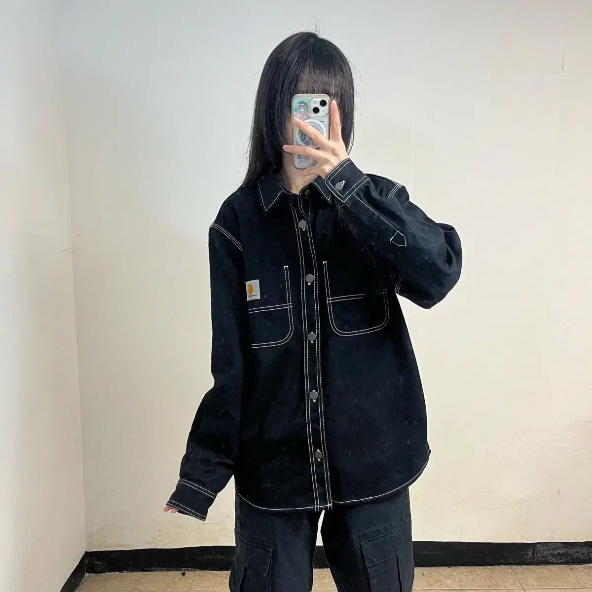 Carhartt カーハート ＷＩＰ チョーク スティッチ シャツ ジャケット
