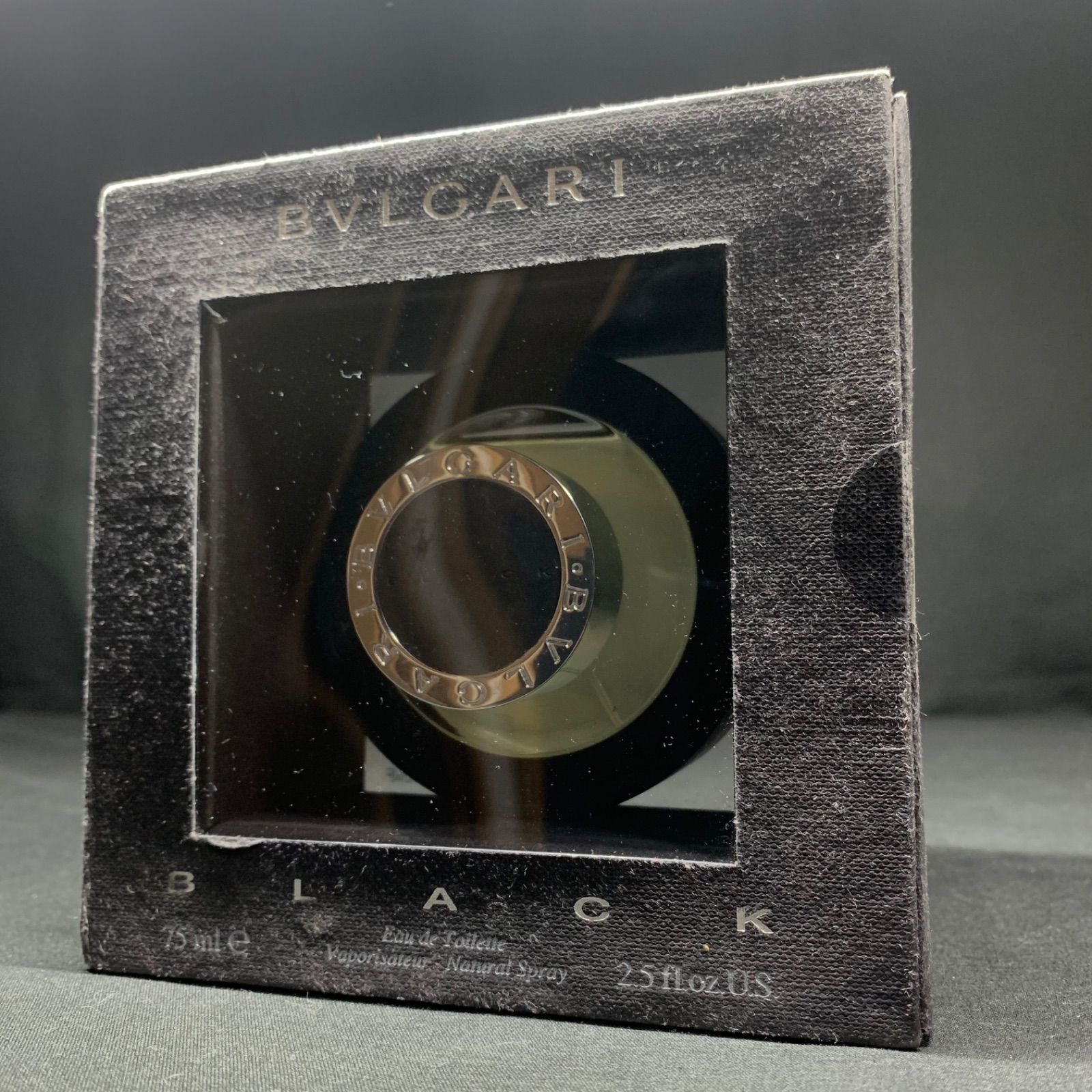 F024 未開封 BVLGARI ブルガリ ブラック 75ml EDT 日本語表記あり 香水 