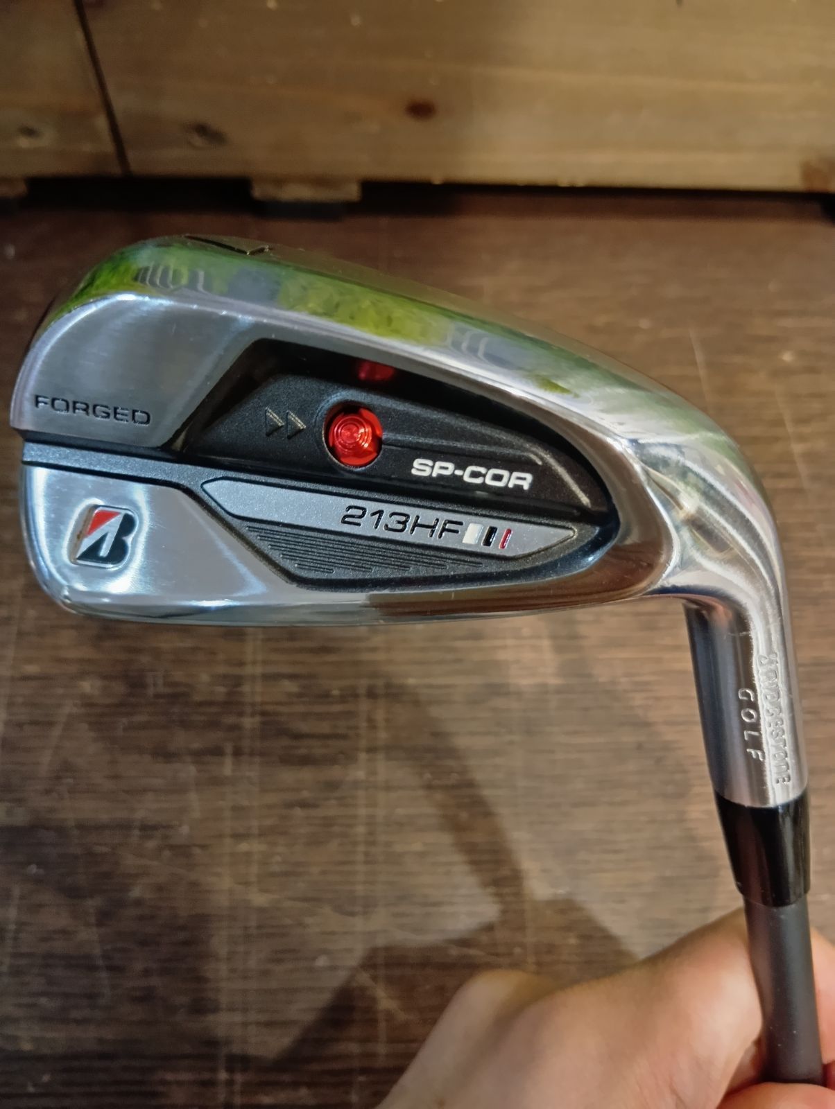 単ア【店頭試打済み品】【中古品】【現品限り】ブリヂストンゴルフ 213HF アイアン 単品 (7I) メンズ Diamana BS50i S カーボンシャフト 日本正規品 (大崎店)
