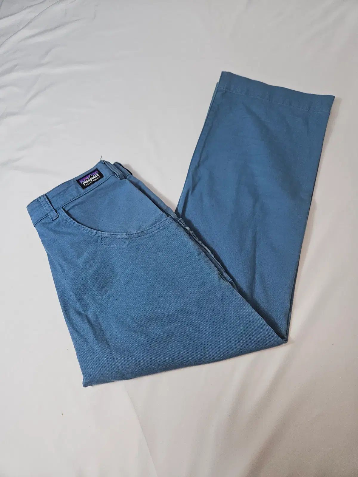 パタゴニア ワークパンツ ズボン オーガニックコットン スカイブルー 正規品 4サイズ