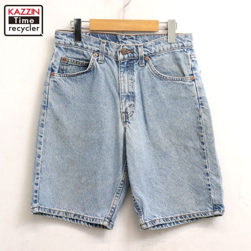 90s vintage Levi's 550 デニム ショートパンツ メンズ 表記W29サイズ