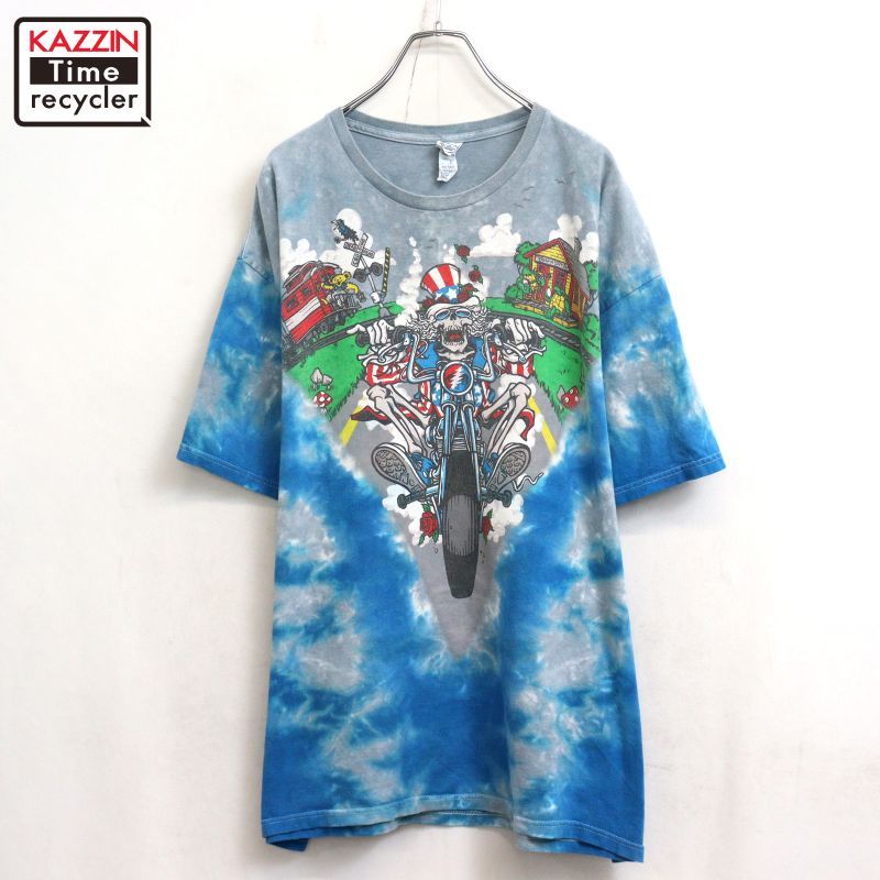 00s DELTA タイダイ 半袖Tシャツ メンズ 表記XXLサイズ