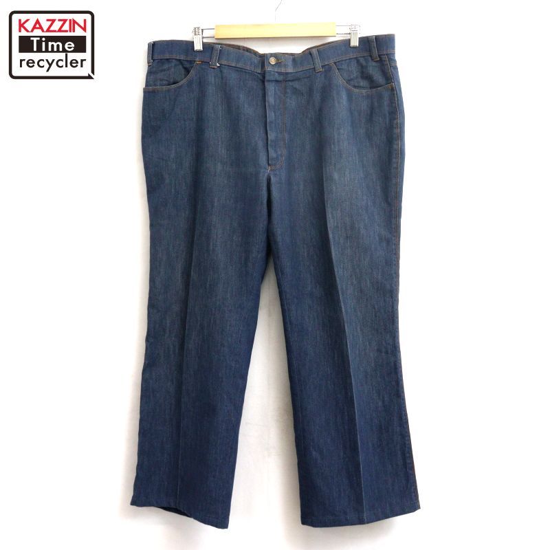 80s vintage Levi's ACTION SLACKS デニム アクション スラックスパンツ メンズ XLサイズ相当 ビッグサイズ オーバーサイズ