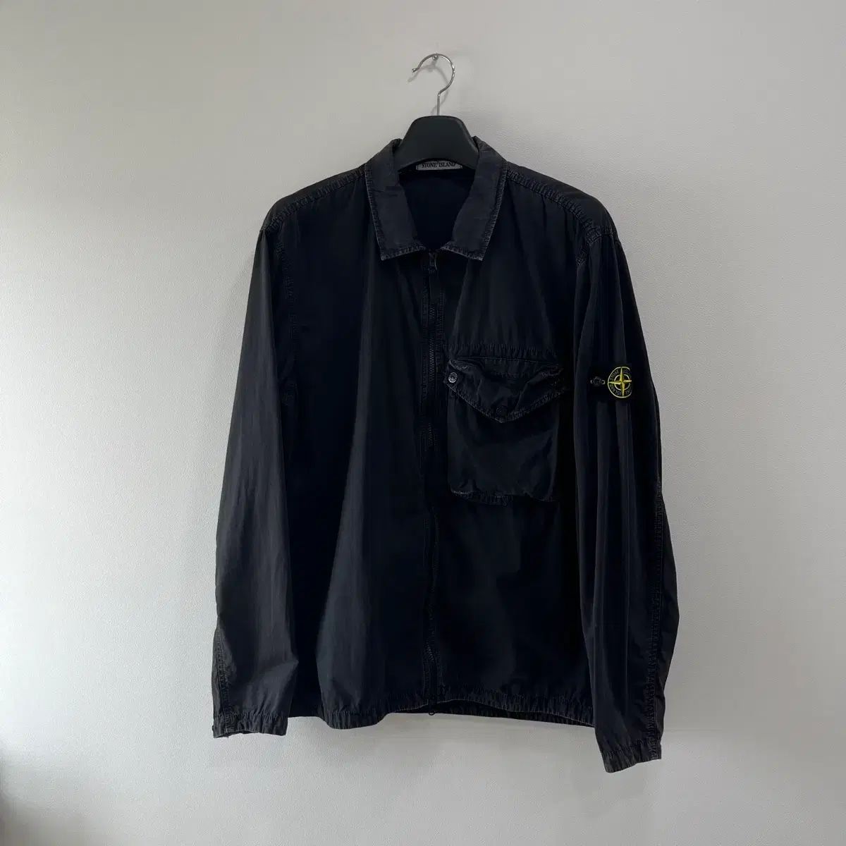 {3XL} ストーンアイランド オーバーサイズシャツ ブラック