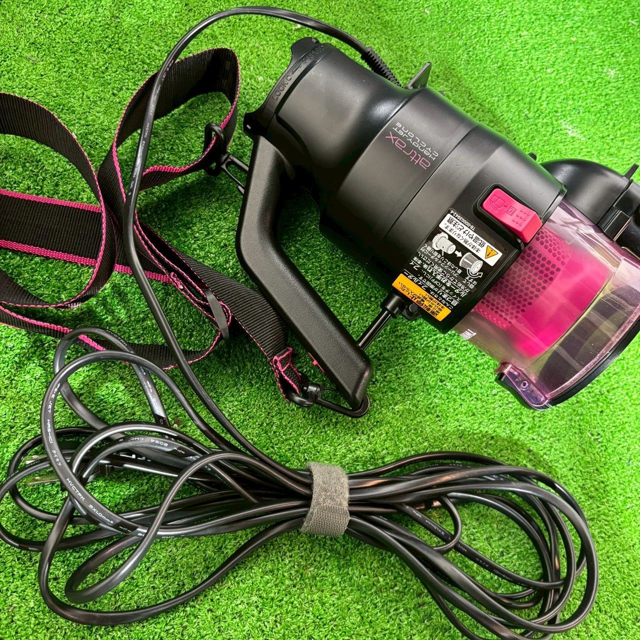 attrax HC-5252P ハンディクリーナー ピンク ツインバード パワー attrax HC-5252P ハンディクリーナー ピンク ツインバード パワー