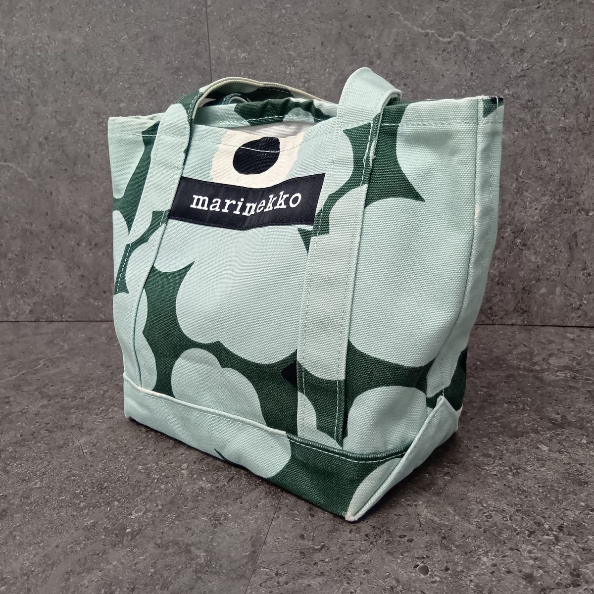 Marimekko マリメッコ ミニ トート バッグ グリーン □□☆