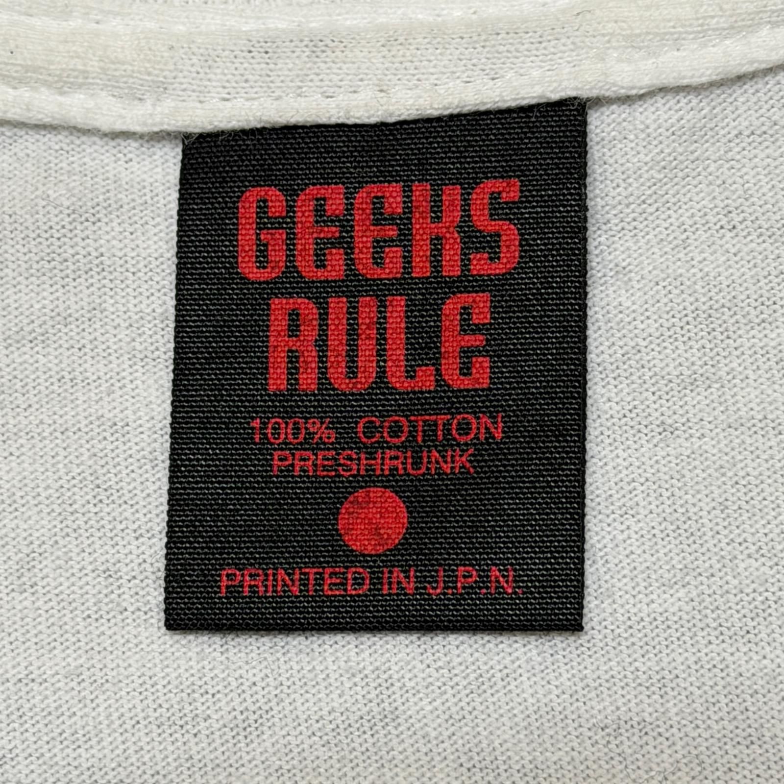 GEEKS RULE × PERFECT BLUE 14 SILKSCREEN PRINTING T SHIRT シルク 