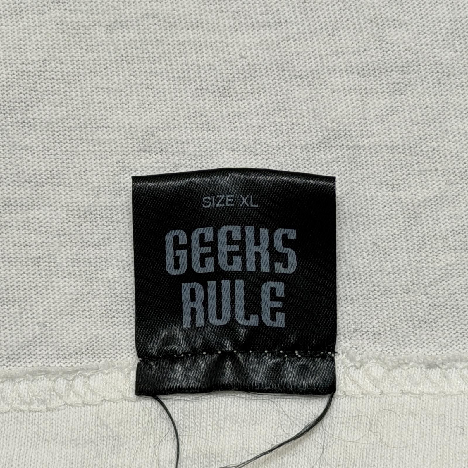 GEEKS RULE × PERFECT BLUE 14 SILKSCREEN PRINTING T SHIRT シルク 