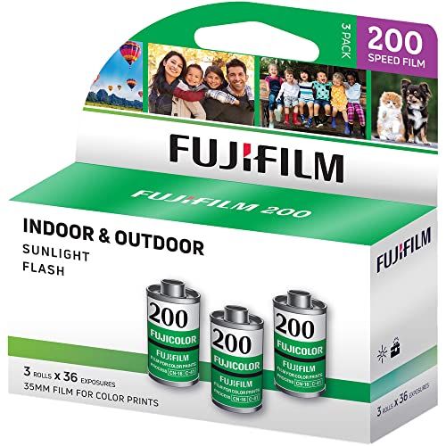 富士フイルム フジカラー 200 カラーネガフィルム ISO 200 35mm サイズ 36枚撮り CA-36 3個パックt