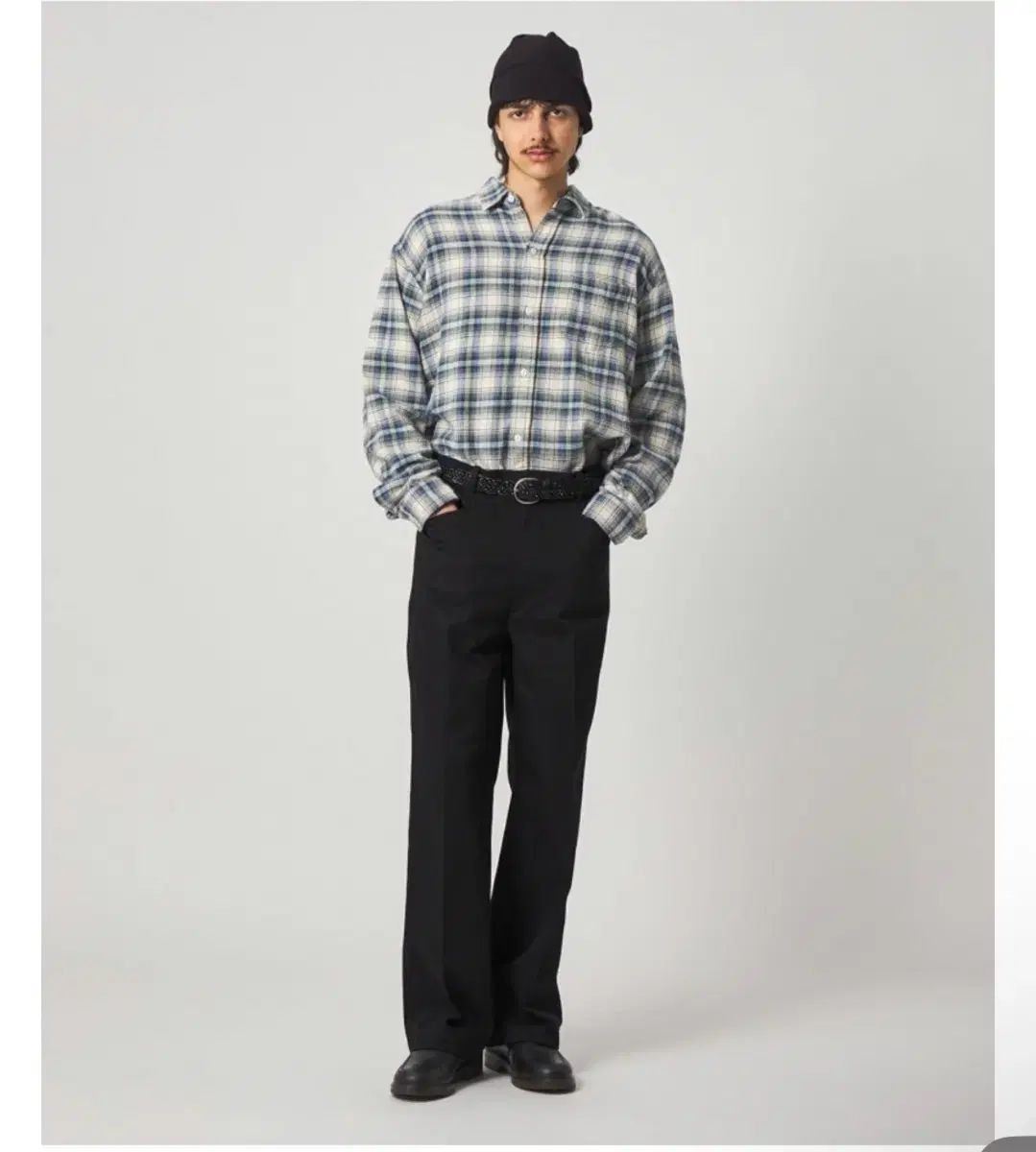 スティーブアンドアラン steve alan コットンポリ TCツイル Lポケット スラックス