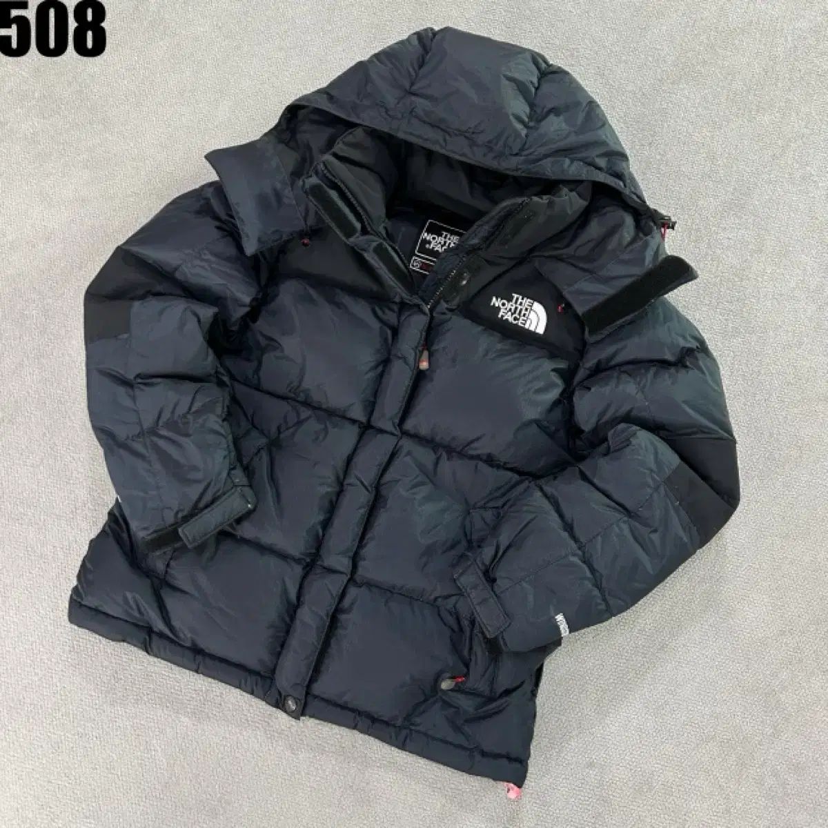 THE NORTH FACE ザノースフェイス ブラック ダウン アウター フード 取り外し M