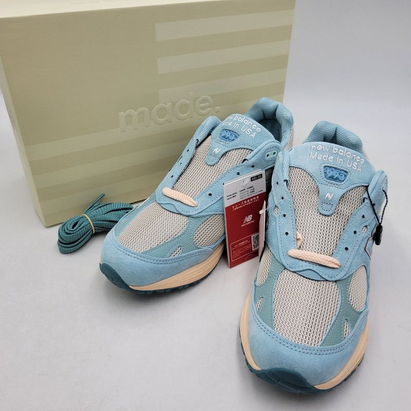 【中古美品】 NEW BALANCE ニューバランス × JOE FRESHGOODS ジョー フレッシュグッズ MR993JF1 PERFORMANCE ART パフォーマンス アート スニーカー 靴 【162-260508-kh-08-izu】