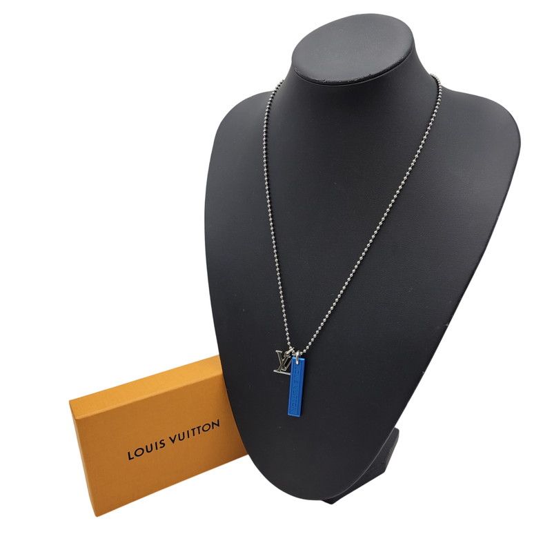 【中古品】 LOUIS VUITTON ルイ・ヴィトン MP2223 コリエ・LVサテライト ネックレス 【179-260508-kh-14-izu】