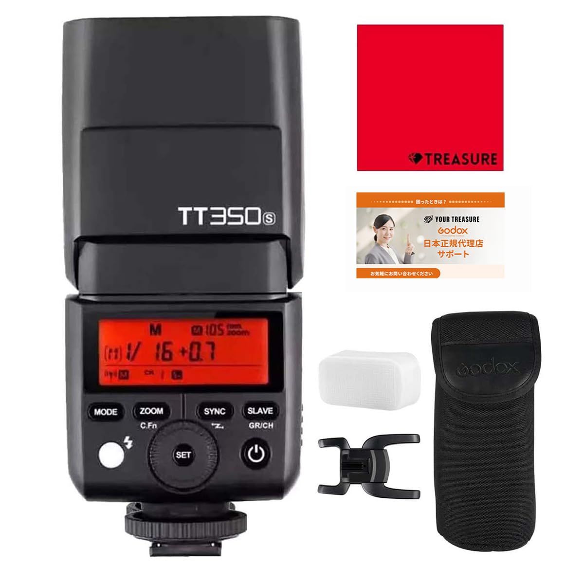 新品 日本正規代理店 Godox TT350S スピードライト TTL SONY対応 [オリジナルセット]
