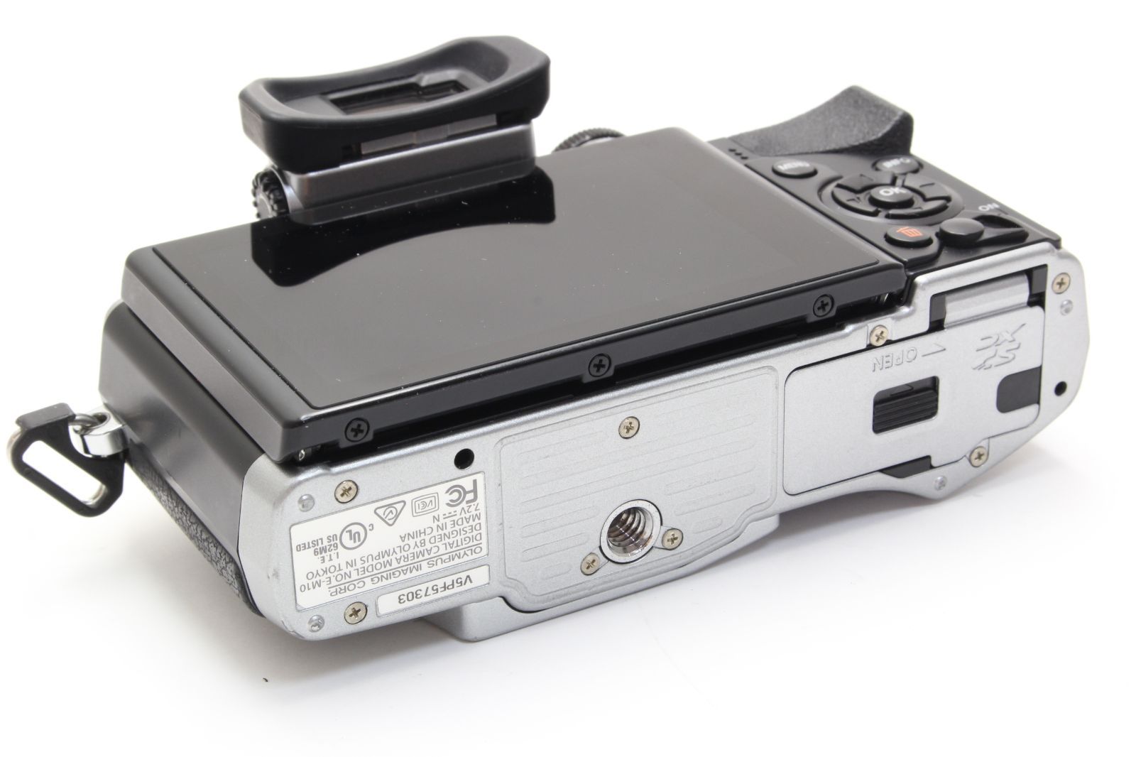 A (美品) OLYMPUS オリンパス OM-D E-M10 ボディ シルバー ショット数