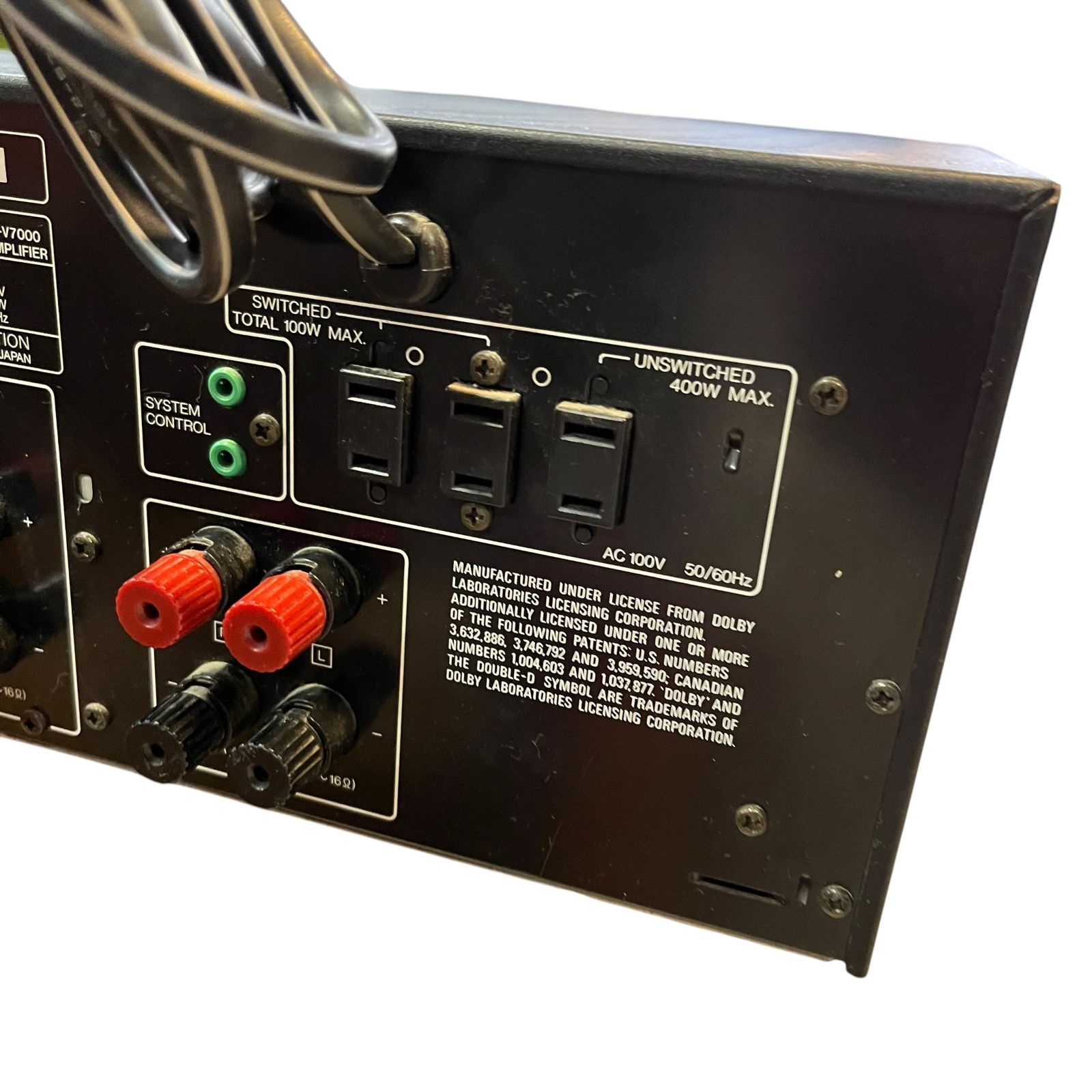 中古○KENWOOD/ケンウッド○インテグレート サラウンドアンプ KA-V7000