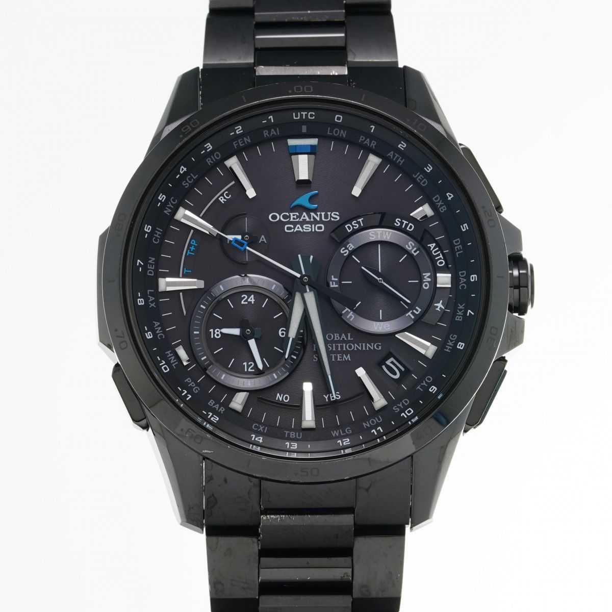 カシオ OCW-G1000B-1AJF ブラック メンズ 腕時計 ソーラー 中古 銀蔵