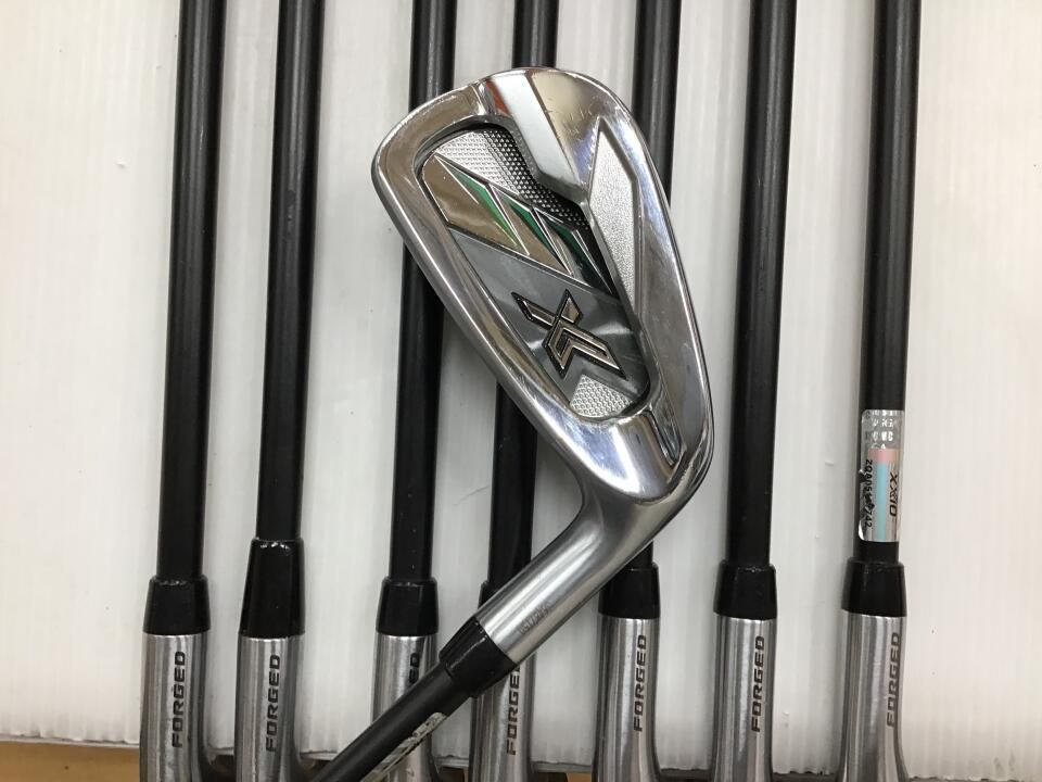 ダンロップ　XXIO X-eks- 2022　Miyazaki AX-2　Sフレックス　アイアンセット　中古【最短即日発送】