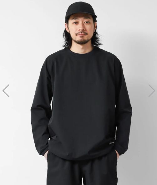 新品　26年春夏 NANGA ナンガ　ドットエア® コンフィ ロングスリーブTシャツ　黒　DotAir®　通気性　吸汗速乾　超軽量　ゴープコア　イケオジ DotAir® COMFY L/S TEE
