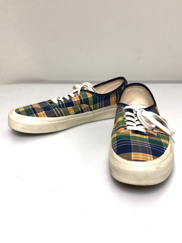 【中古品】 VANS バンズ VN0A5KX45TK ANAHEIM FACTORY OG PLAID AUTHENTIC 44DX 靴シューズ スニーカー 【162-260508-AS-107-min】