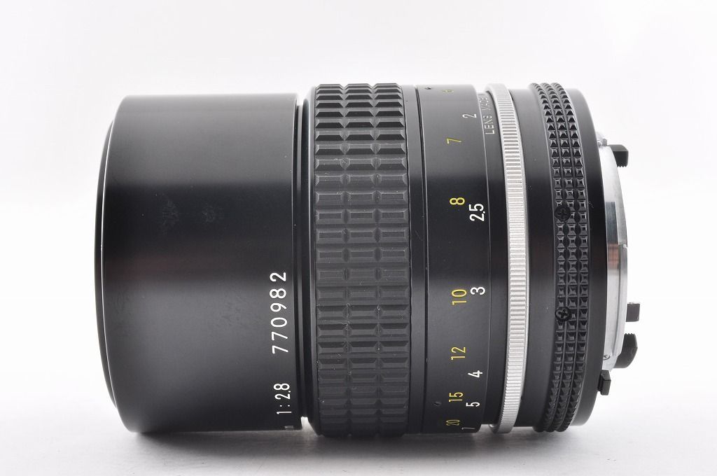 【2ヶ月保証付き】Nikon Ai Nikkor 135mm F2.8 MF望遠単焦点レンズ Fマウント #1434 【2ヶ月保証付き】Nikon Ai Nikkor 135mm F2.8 MF望遠単焦点レンズ Fマウント #1434