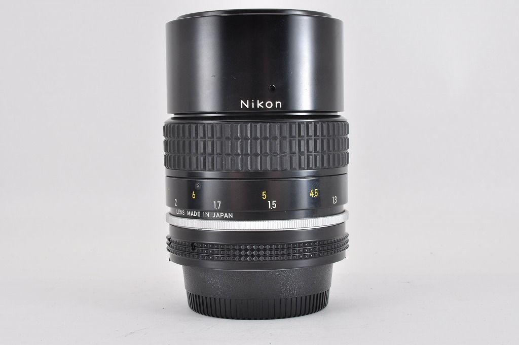 【2ヶ月保証付き】Nikon Ai Nikkor 135mm F2.8 MF望遠単焦点レンズ Fマウント #1434 【2ヶ月保証付き】Nikon Ai Nikkor 135mm F2.8 MF望遠単焦点レンズ Fマウント #1434