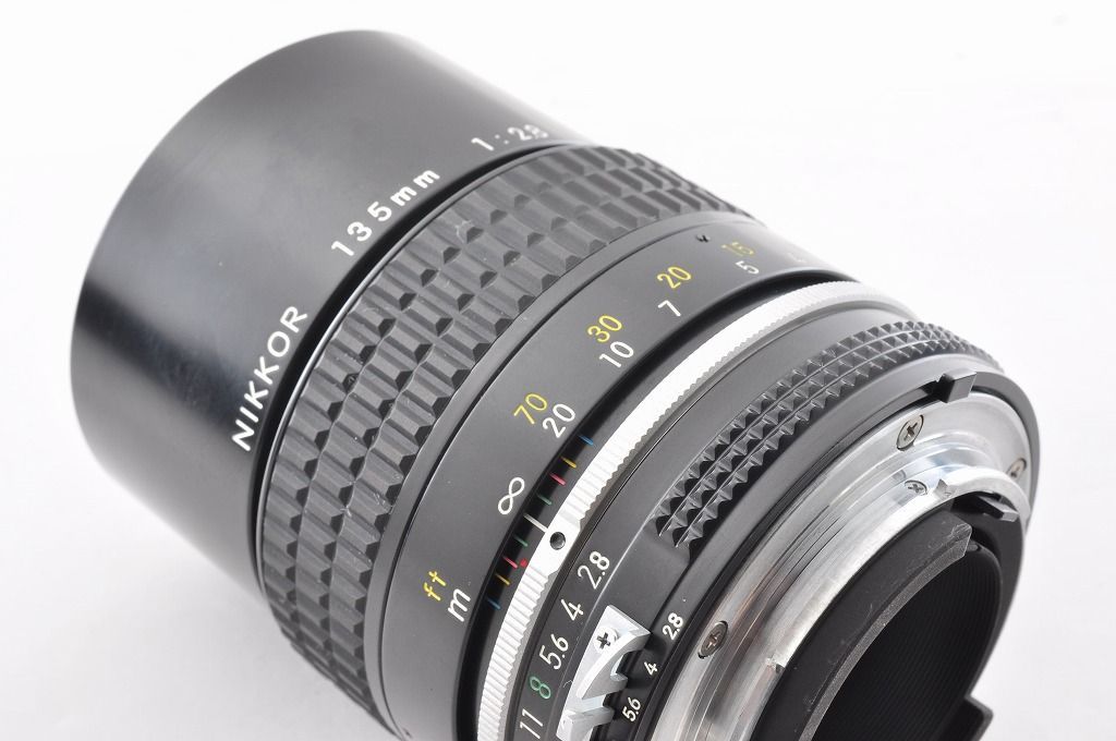 【2ヶ月保証付き】Nikon Ai Nikkor 135mm F2.8 MF望遠単焦点レンズ Fマウント #1434 【2ヶ月保証付き】Nikon Ai Nikkor 135mm F2.8 MF望遠単焦点レンズ Fマウント #1434