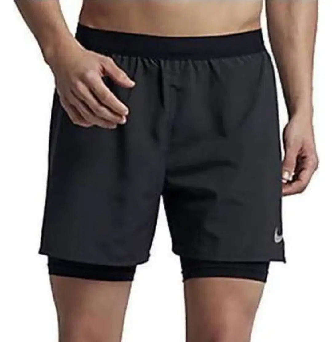 XL NIKE ディスタンス レギンス ランニング ハーフパンツ