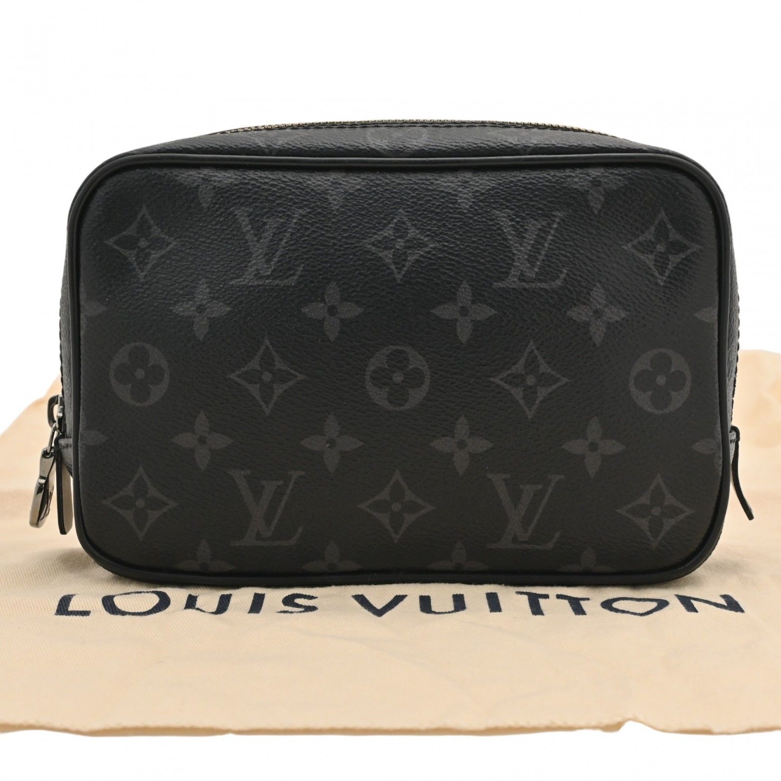 ルイヴィトン モノグラム エクリプス トゥルース トワレ PM ポーチ Aランク lv7852dn