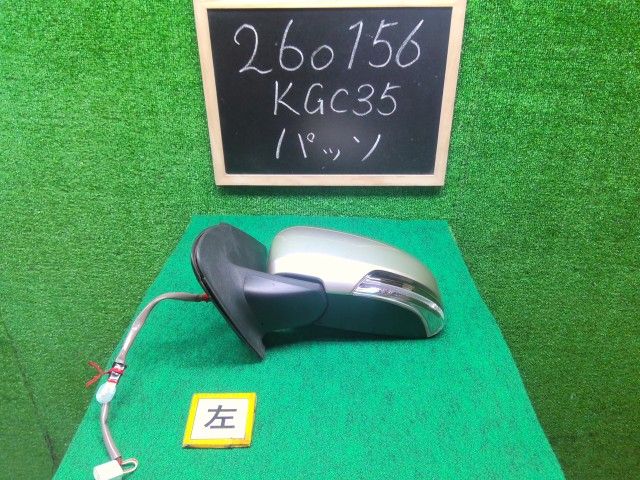 【中古】パッソ DBA-KGC35 左サイドミラー 87940-B1230 自社品番260156 R54