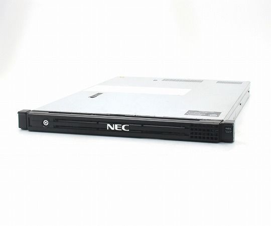 NEC Express5800/R120h-1E Xeon Gold 5118 2.3GHz 64GB 600GBx2台(SAS2.5/RAID1) DVD P408i-a SR Gen10 中古