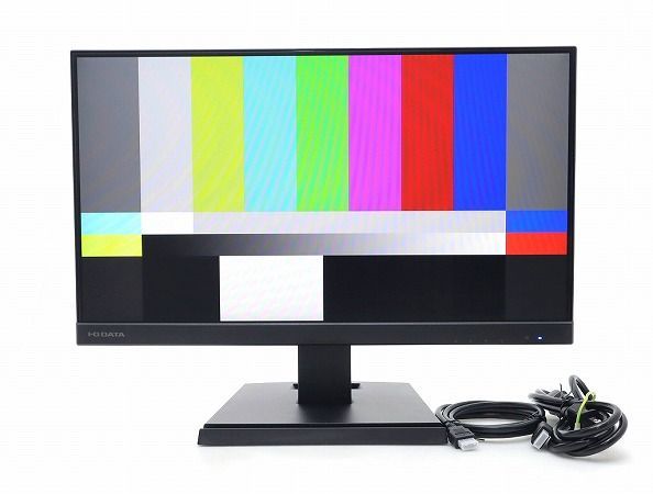 【並品】IO DATA LCD-C222SDB 21.5インチ非光沢ADSパネル フルHD 1920x1080ドット HDMI/DisplayPort/USB Type-C入力 中古