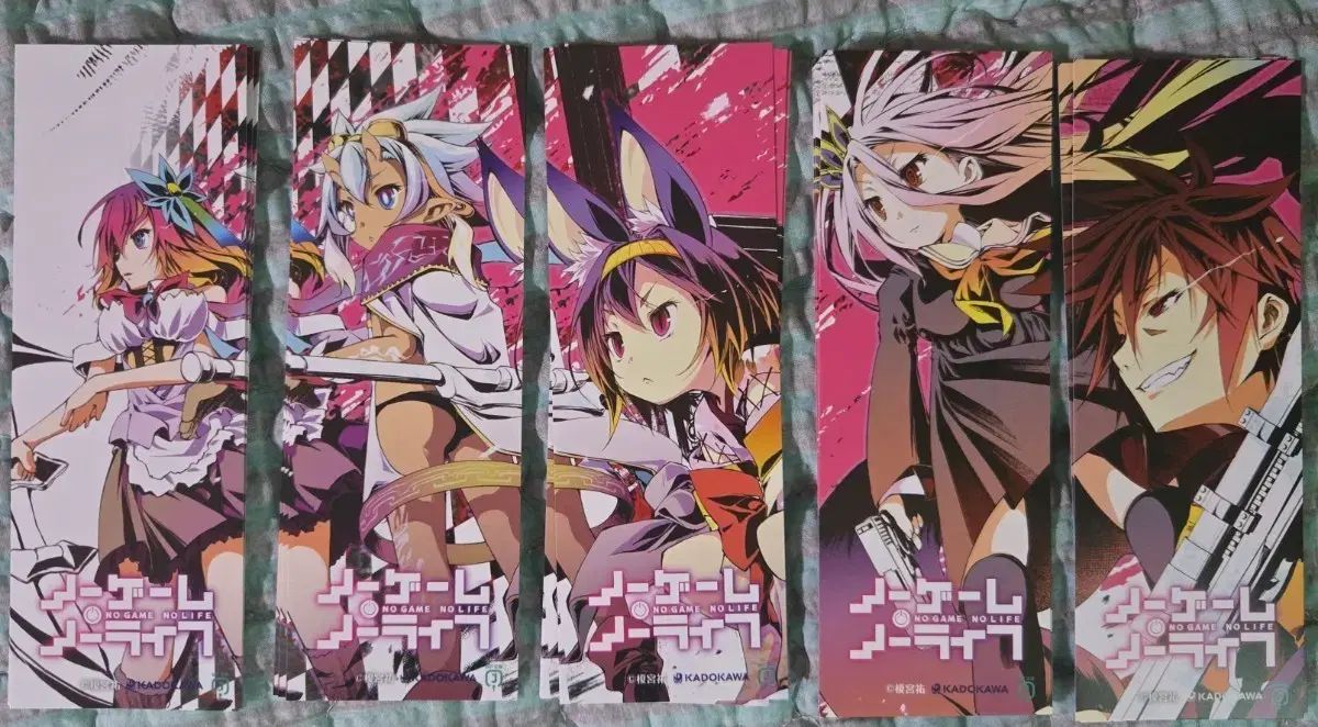 ノーゲーム・ノーライフ メロンブックス 特典 しおり