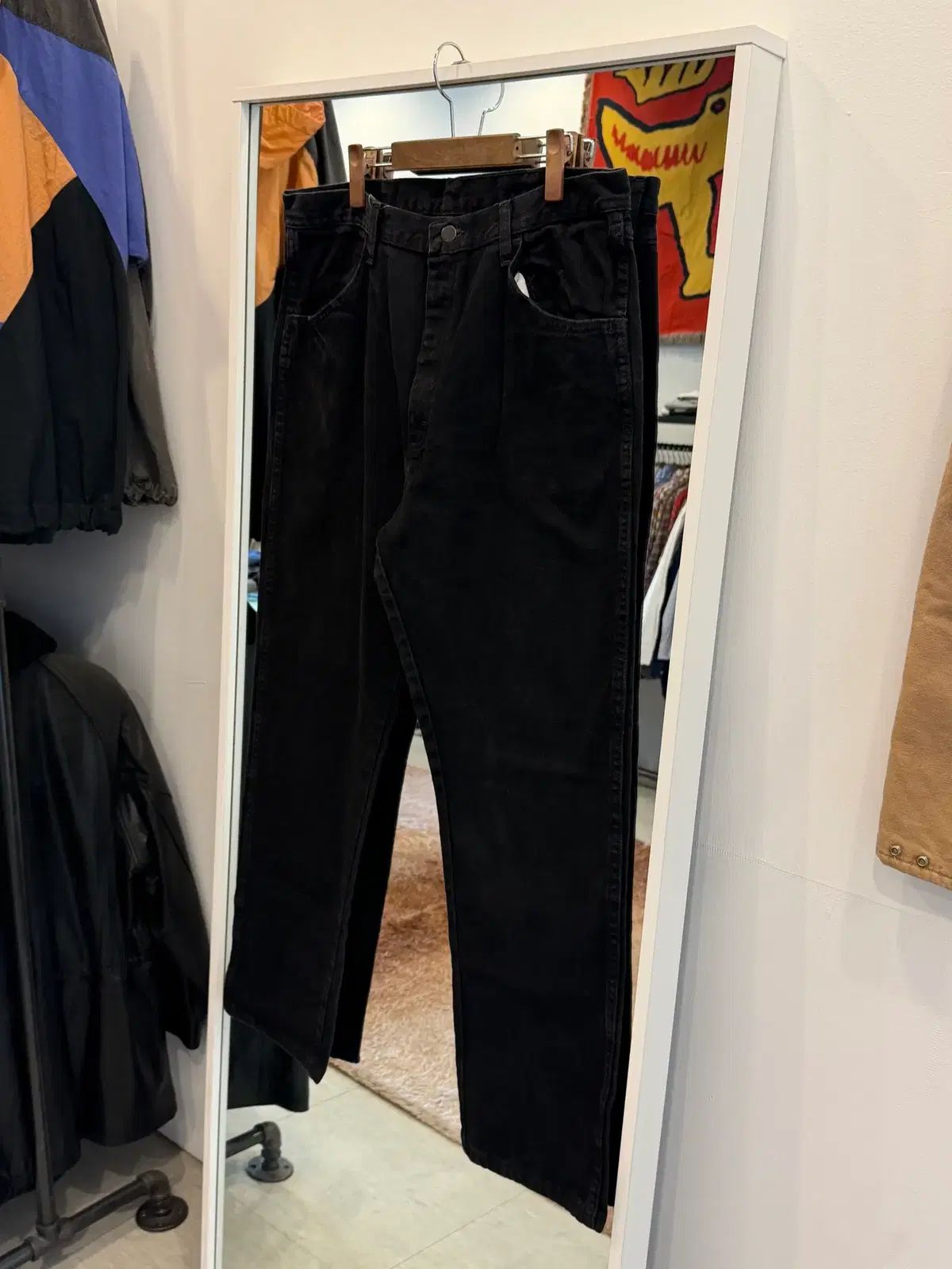 00s Rustler 러슬러 ブラックデニム デニム パンツ (38inch)