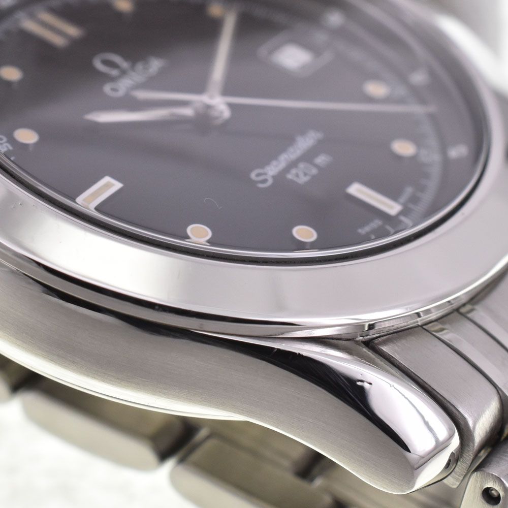 オメガ OMEGA 2511.50 シーマスター 120M デイト ブラック クォーツ