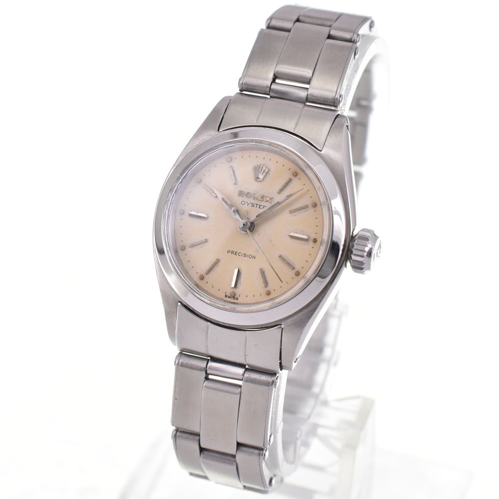 訳あり ロレックス ROLEX 6410 オイスター プレシジョン cal.1310 手巻き レディース 保証書付き_906826 ロレックス ROLEX 6410 ヴィンテージ オイスター プレシジョン Cal