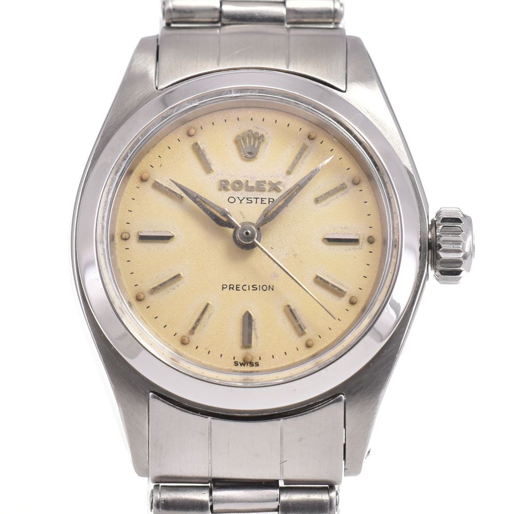 訳あり ロレックス ROLEX 6410 オイスター プレシジョン cal.1310 手巻き レディース 保証書付き_906826 ロレックス ROLEX 6410 ヴィンテージ オイスター プレシジョン Cal