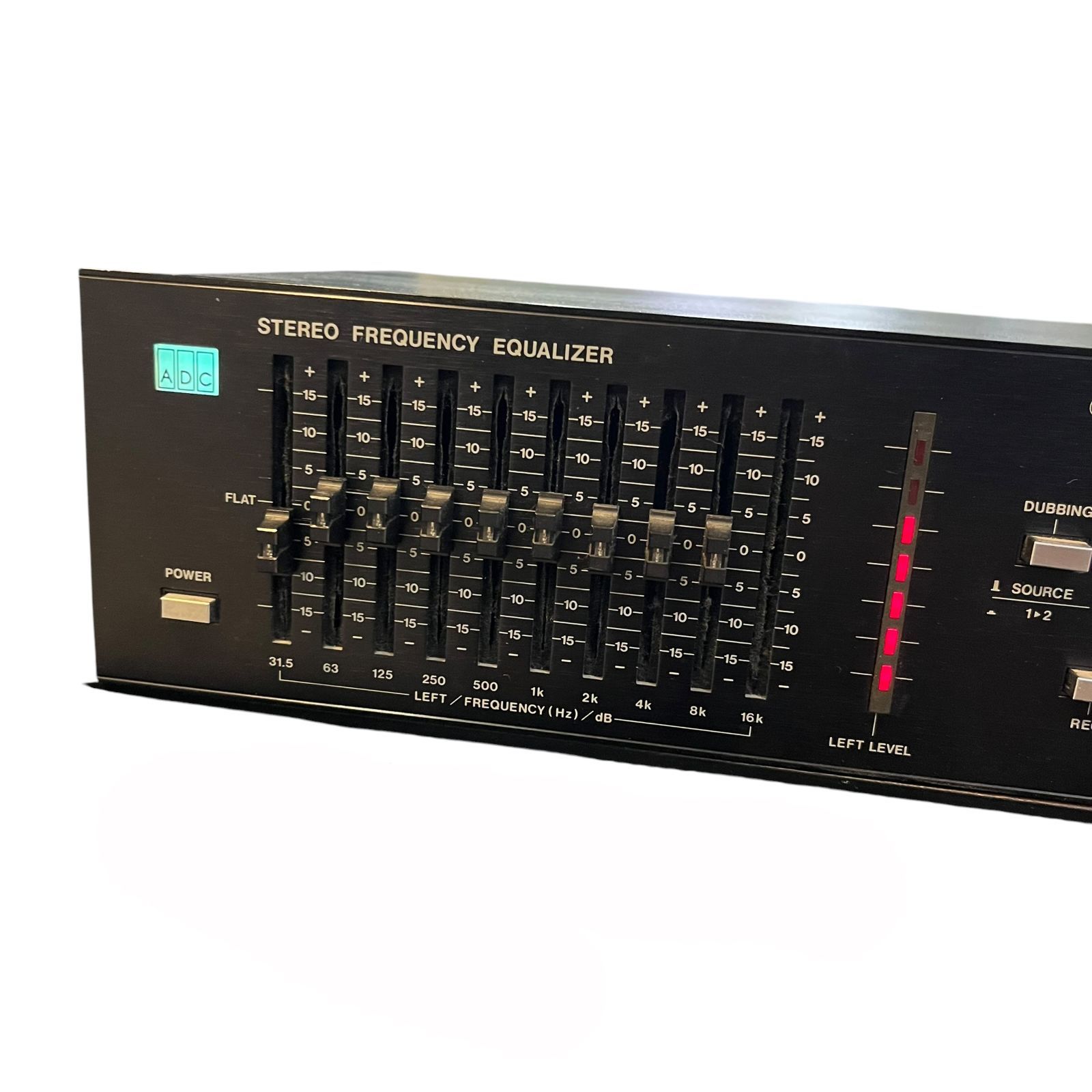 中古やや難あり○ADC○イコライザー SS-115 10バンド ステレオ