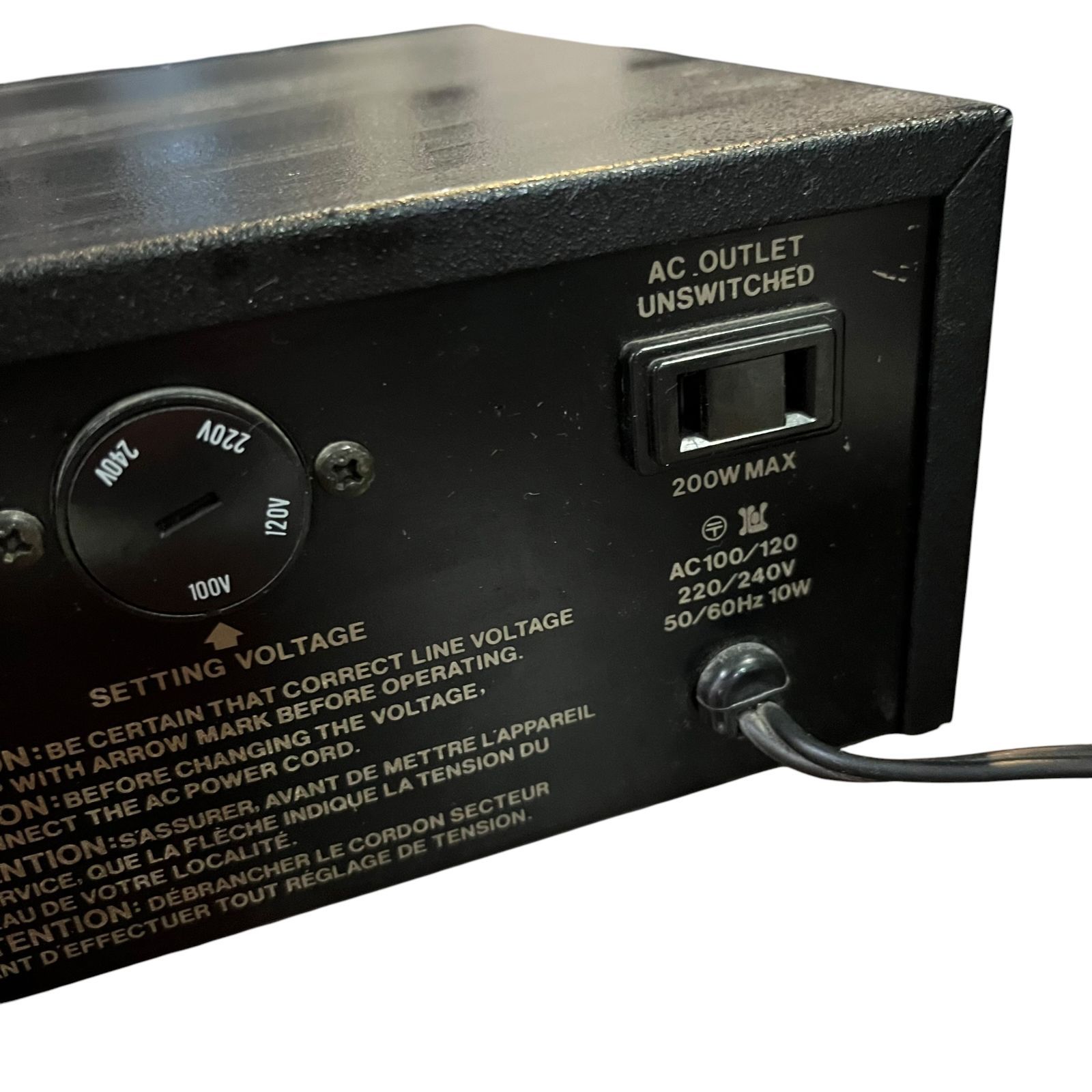 中古やや難あり○ADC○イコライザー SS-115 10バンド ステレオ
