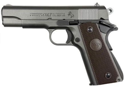 タニオコバ GM-8 コルト コマンダー 発火式 モデルガン ダブルオープン デトネーター仕様 4571619464348